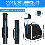 Skitasche und Skischuhtasche mit Helmfach für 1 Paar | Set VANCOUVER