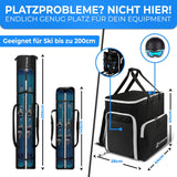 Skitasche & Skischuhtasche mit Helmfach für 2 Paar | Premium Set SALZBURG