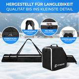 Skitasche und Skischuhtasche mit Helmfach für 1 Paar | Set VANCOUVER