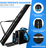 Skitasche und Skischuhtasche mit Helmfach für 1 Paar | Set VANCOUVER