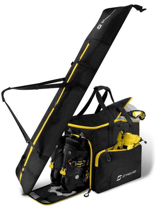 Skitasche & Skischuhtasche mit Helmfach für 2 Paar | Set SALZBURG