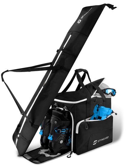 Skitasche & Skischuhtasche mit Helmfach für 2 Paar | Set SALZBURG