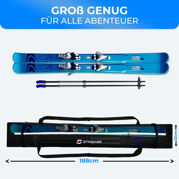 Skitasche für 1 Paar bis 180cm | ASPEN