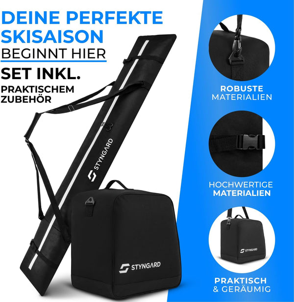Skitasche und Skischuhtasche für 1 Paar | Basic Set COURCHEVEL