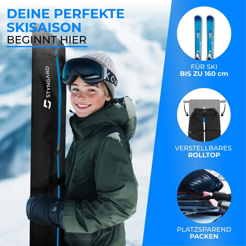 Skitasche Kinder für 1 Paar bis 160cm | ANDERMATT