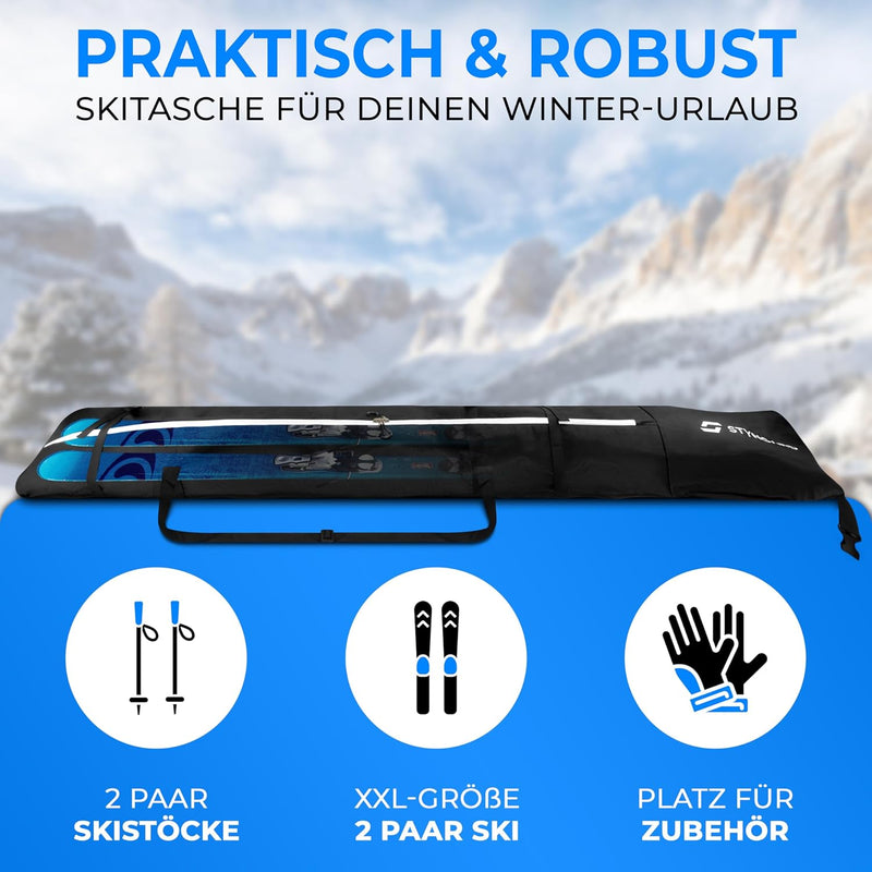 Skitasche für 2 Paar bis 200cm | KITZBÜHEL