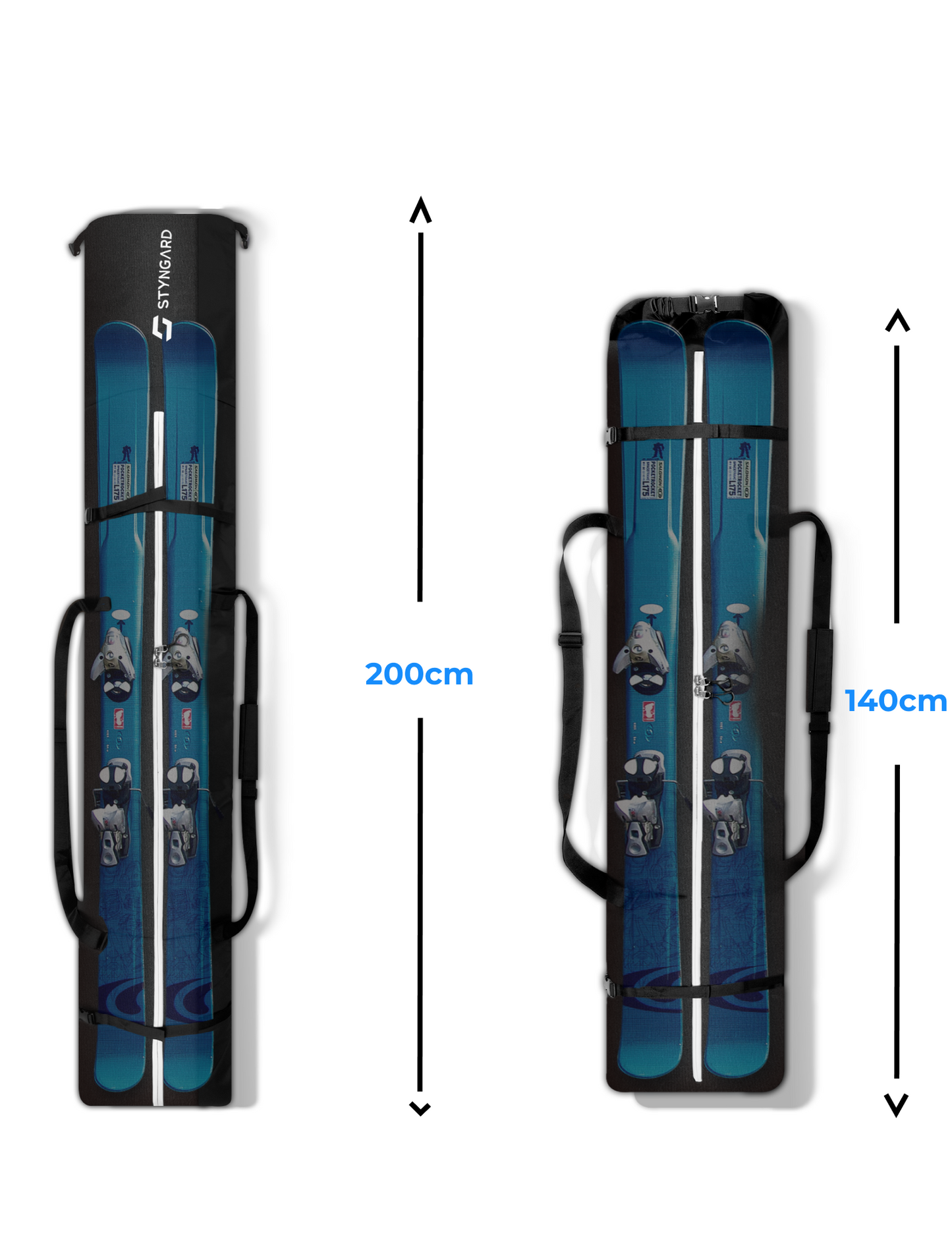 Skitasche für 2 Paar bis 200cm | KITZBÜHEL